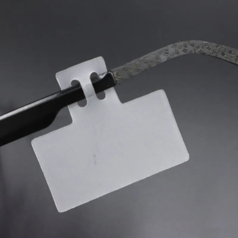 50 шт. пластиковые этикетки-держатели для очков |