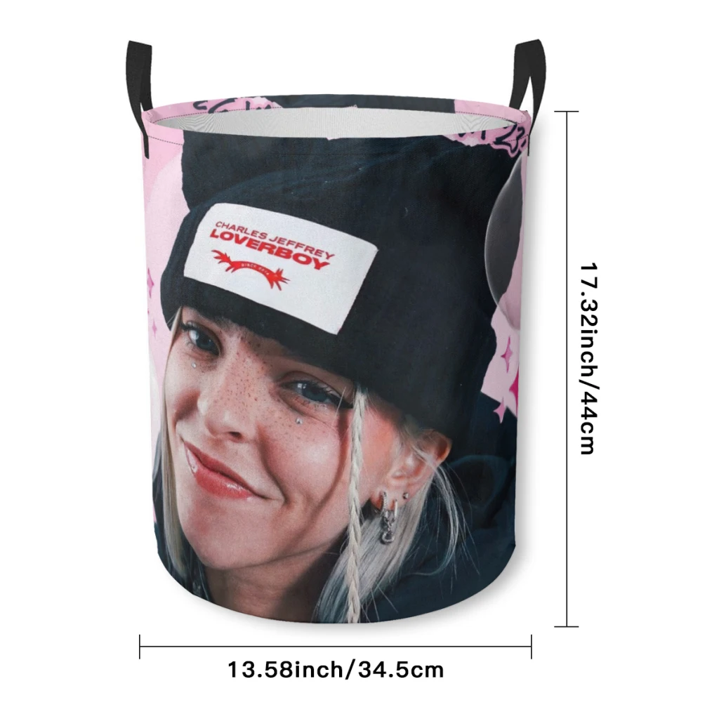 Бытовая тканевая корзина для грязной ткани ведро хранения милый певец Young Miko