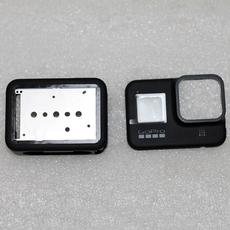

New front bezel and back cabinet cover case repair parts For GoPro Hero 8 Hero8 Black Action camera