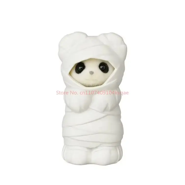 Фото Новинка 2026 года: Горячая коллекционная серия фигурок Sylvanian Families в закрытых пакетах — Приключения: Мумия, Тигр, Кактус. Флокированные фигурки-сюрпризы для взрослых коллекционеров. №5
