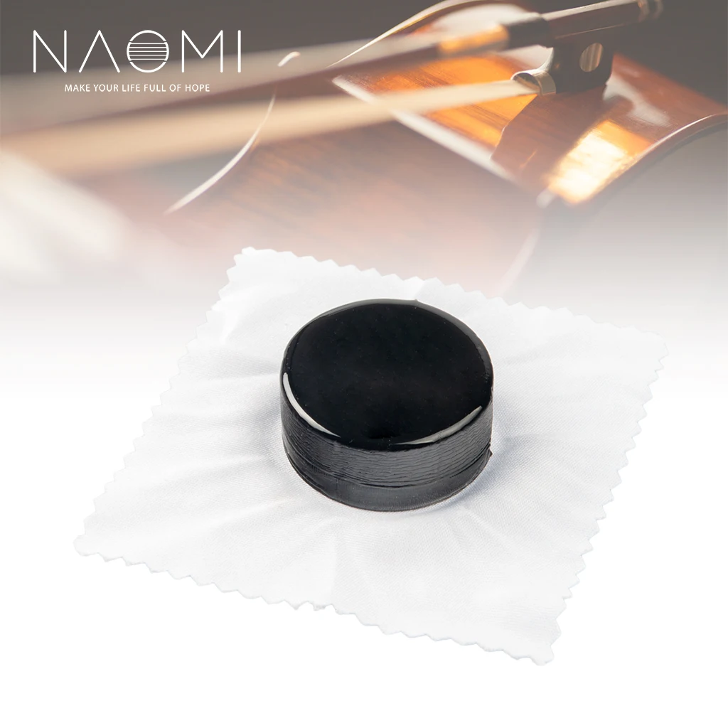 

NAOMI 1pc/5pcs/10pcs Round Black Rosin Violin Resin High Performance Brilliant And Sounds Vigorous For Violin Viola And Cello