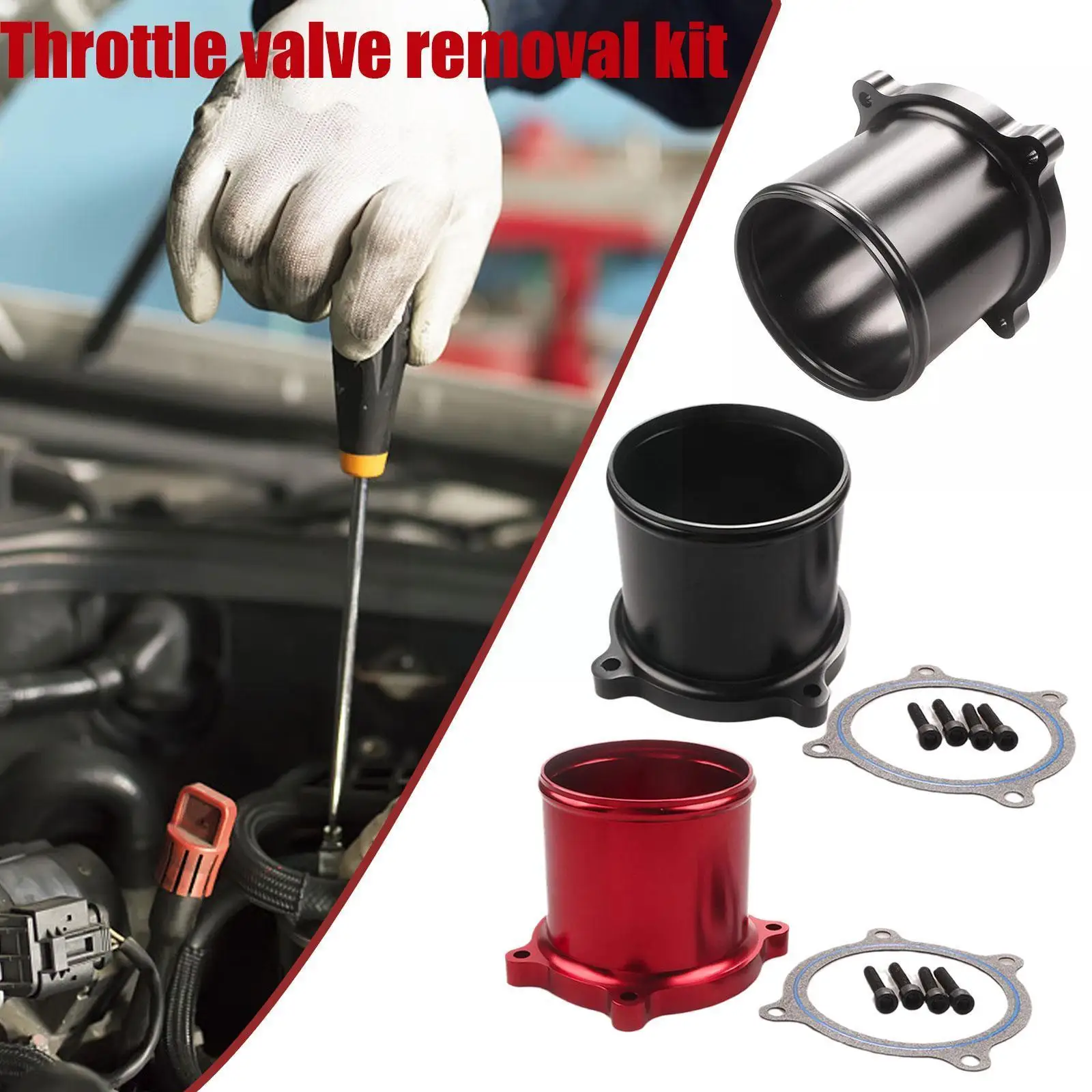 

RESO- 2007-2017 EGR Throttle Removal Kit For 6.7L Ram Cummins EGR P4K5