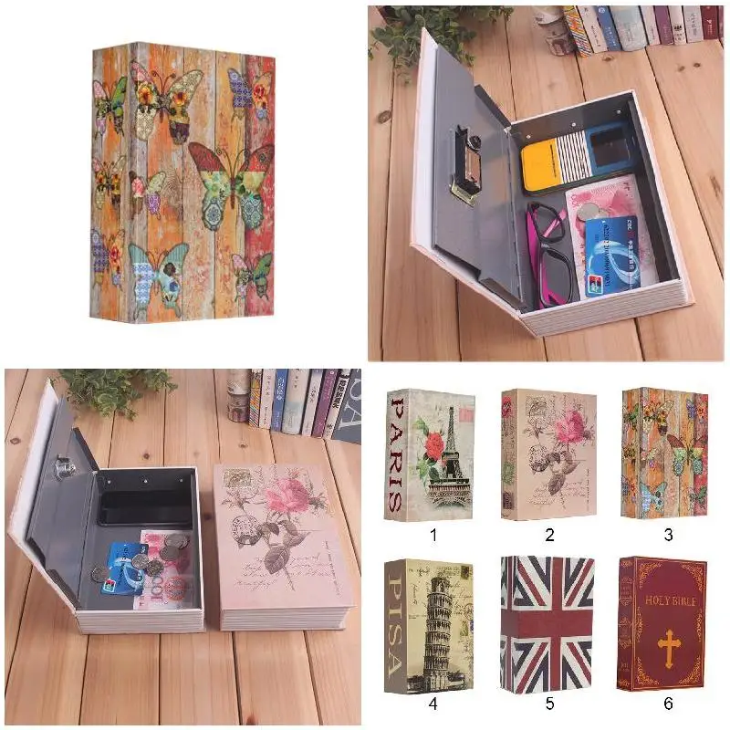 Сейф для хранения словарь книга банк деньги наличные ювелирные изделия