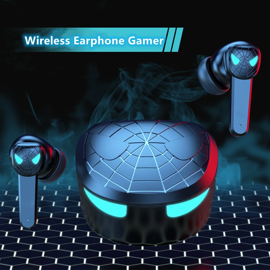 

Беспроводные Игровые наушники TWS, Bluetooth наушники, геймерские наушники с шумоподавлением, водонепроницаемые наушники-вкладыши, спортивные н...