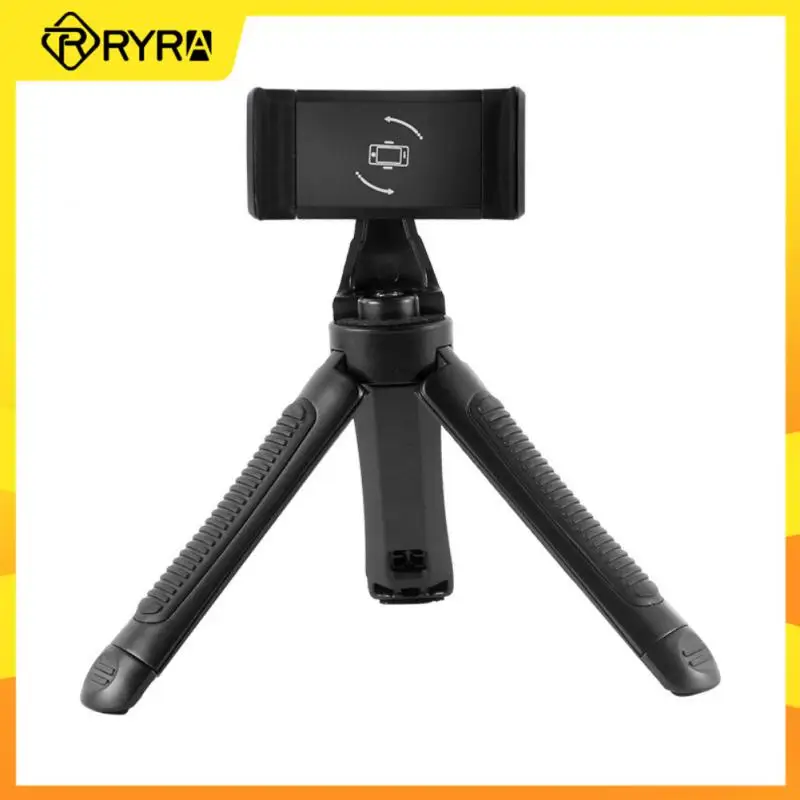 RYRA Mobile Phone Securing Clip Bracket Mount Desktop Tripod For IPhone Mini Camera Accessories Tripod Phone Holder Clip Stand