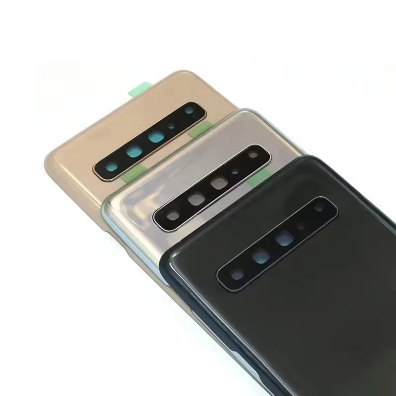 Для Samsung Galaxy S10 5G SM-G977B G977F задняя крышка аккумулятора дверь 3D стеклянная панель