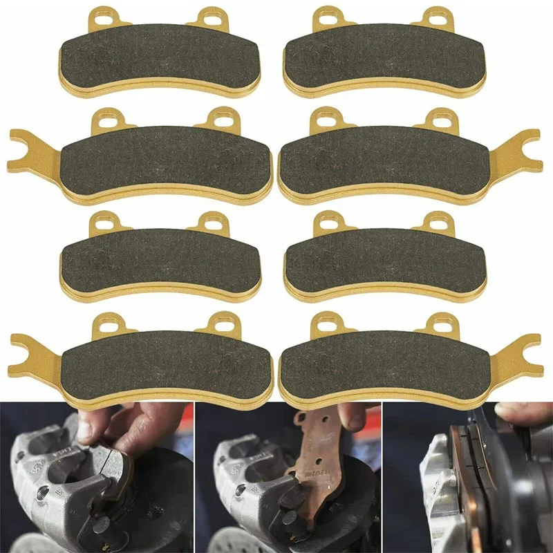 

Brake Pads for Can-Am Maverick X3 R Max 4x4 Turbo DPS 2017-2021 Front Rear FA682 & FA683