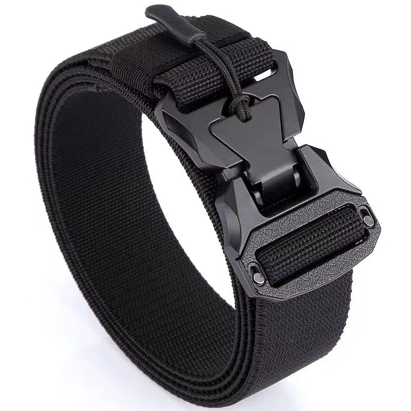 

Men's Belt Army Outdoor Hunting Metal Tactical Multi Function Combat Survival High Quality Marine Corps Canvas For Nylon Belt