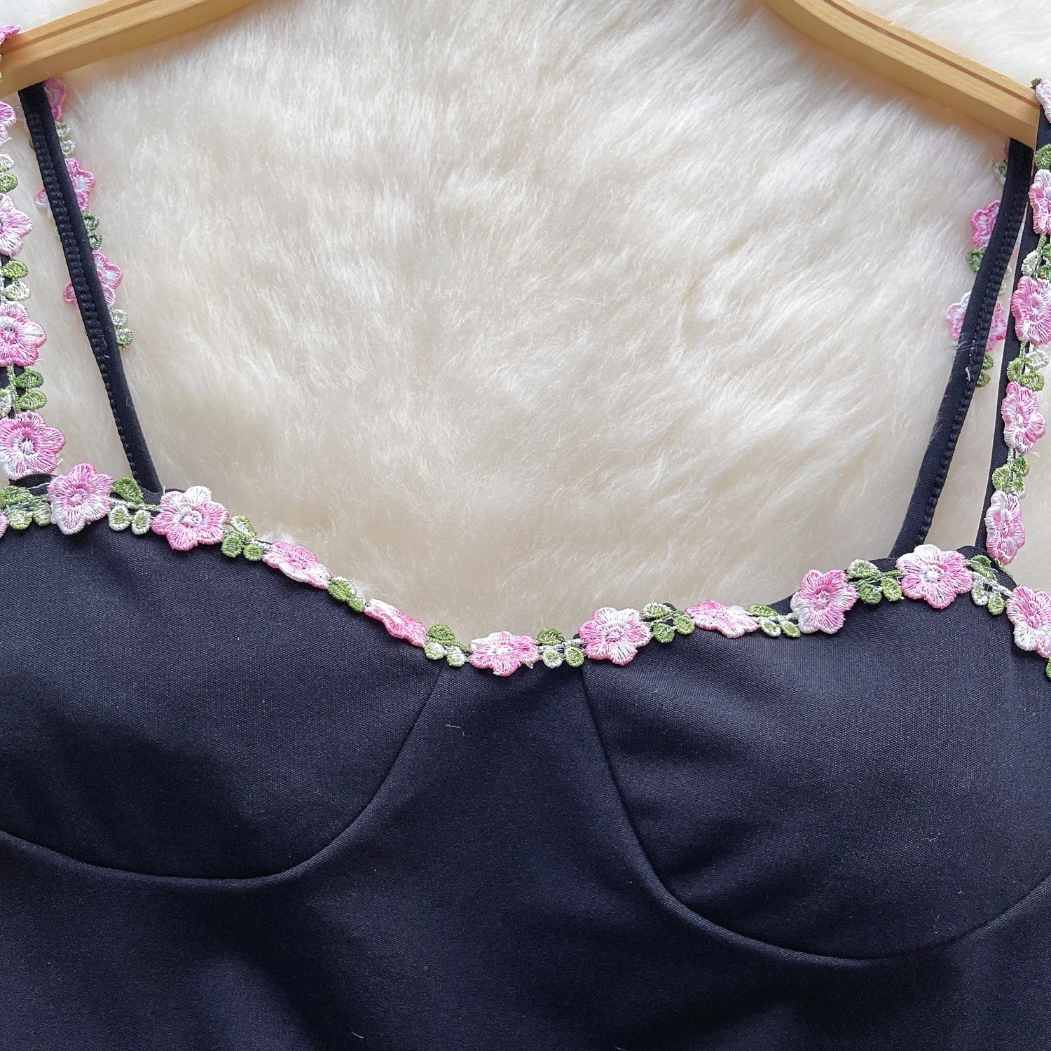 Шикарный ретро цветочный лоскутный Топ Без Рукавов французская модная майка