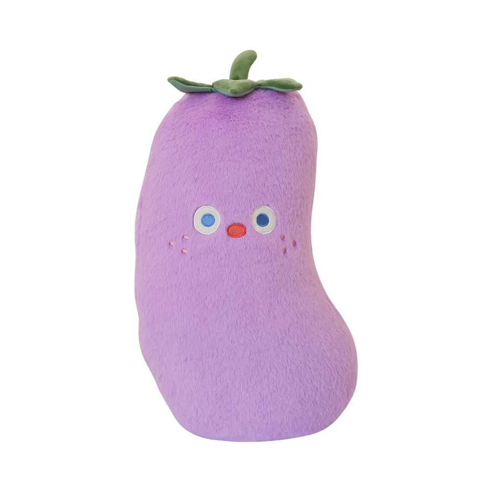 

Pillow Vegetable Toy Stuffed Plush Throw Cartoon Cushion Animal Cuddle Huggable Cute Children Kids Birthday Gift Aubergine Toys
