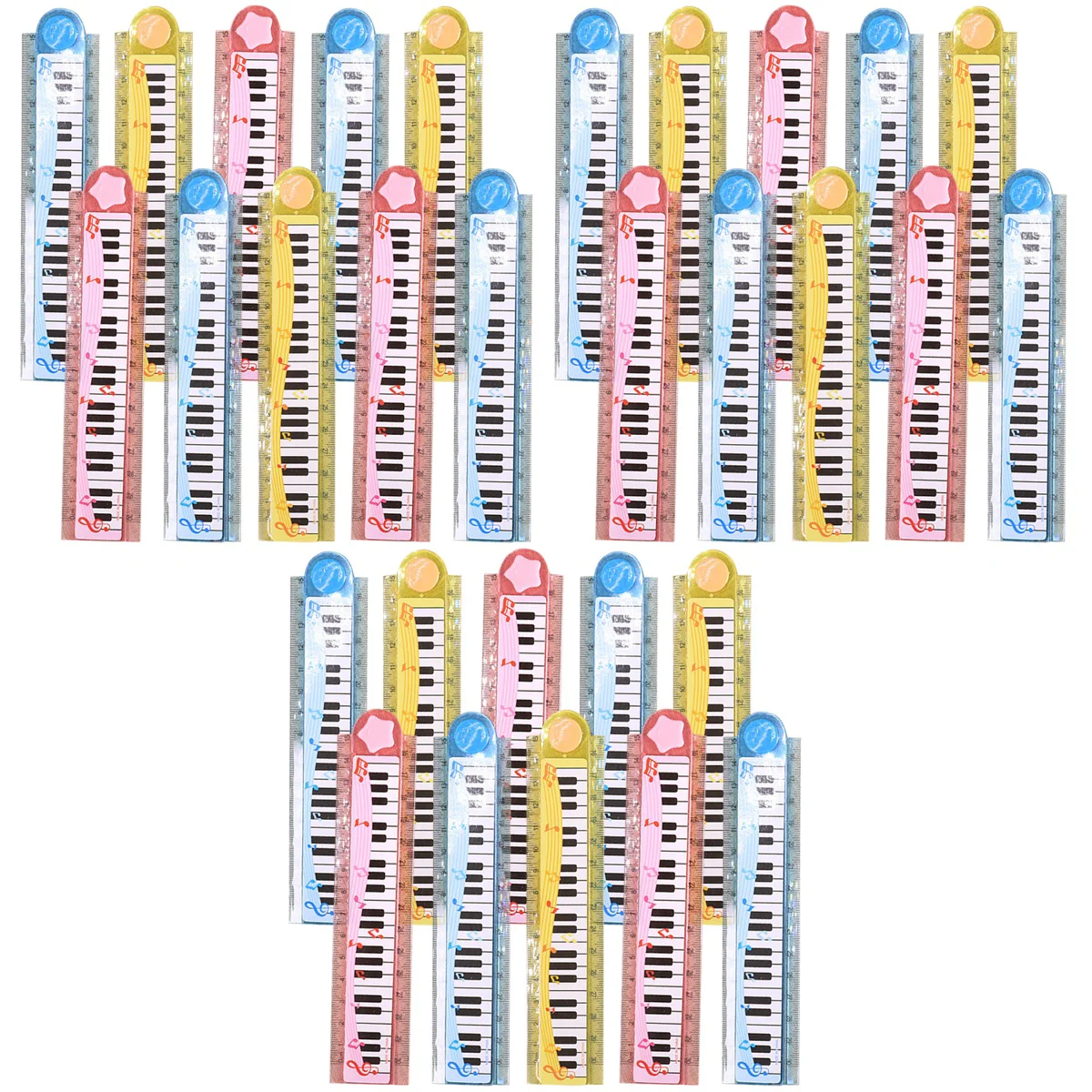 

30 Pcs Adorable Kids Rulers Convenient Straight Rulers Daily Use Student Rulers Children Supply