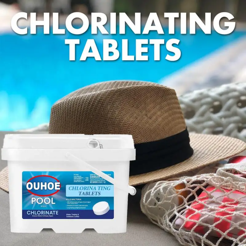 

1000 шт. таблетки для чистки бассейна, многофункциональные шипучие таблетки для очистки бассейна