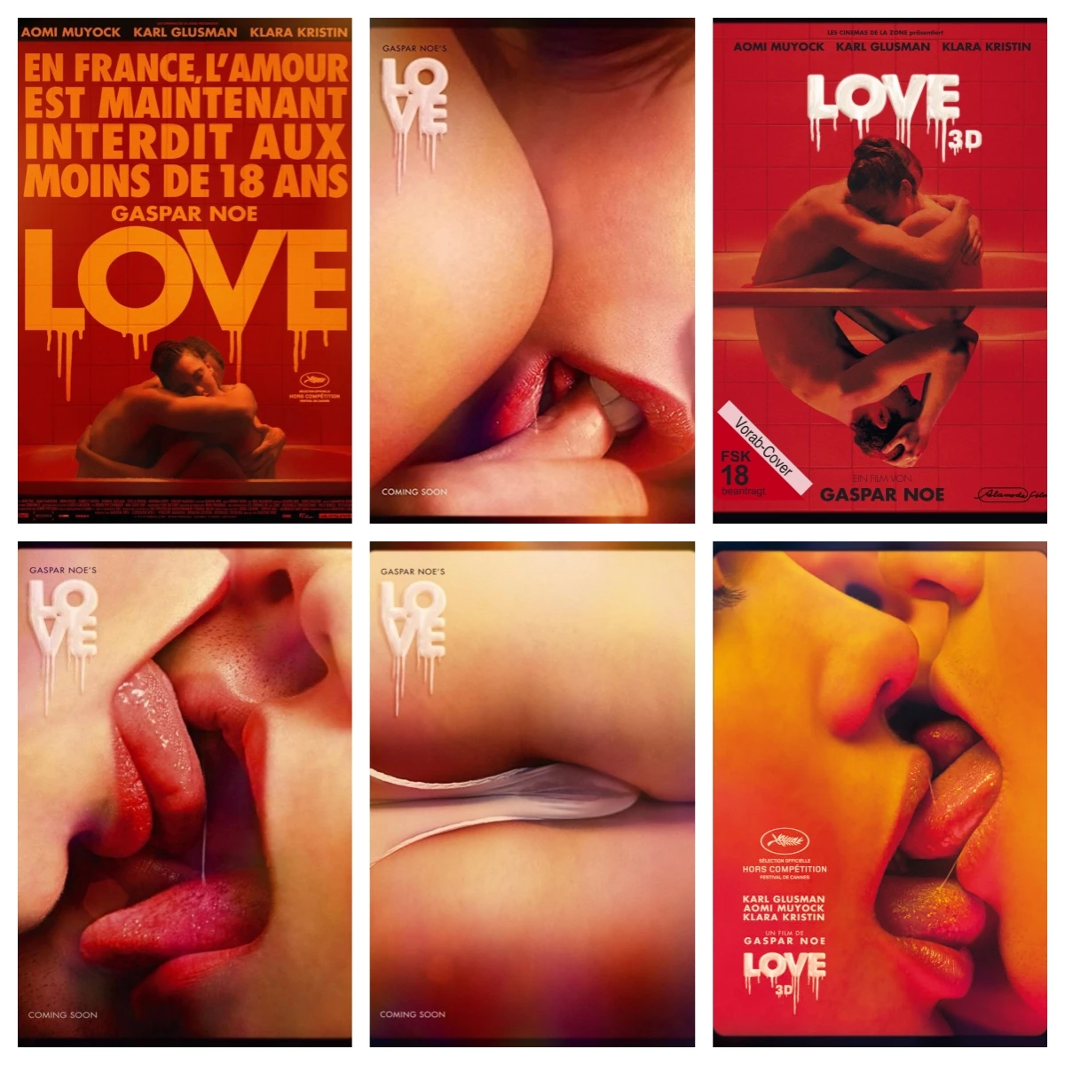 

Фильм Любовь 3D 2015 Кино Искусство Шелковый плакат настенное искусство домашняя декоративная живопись