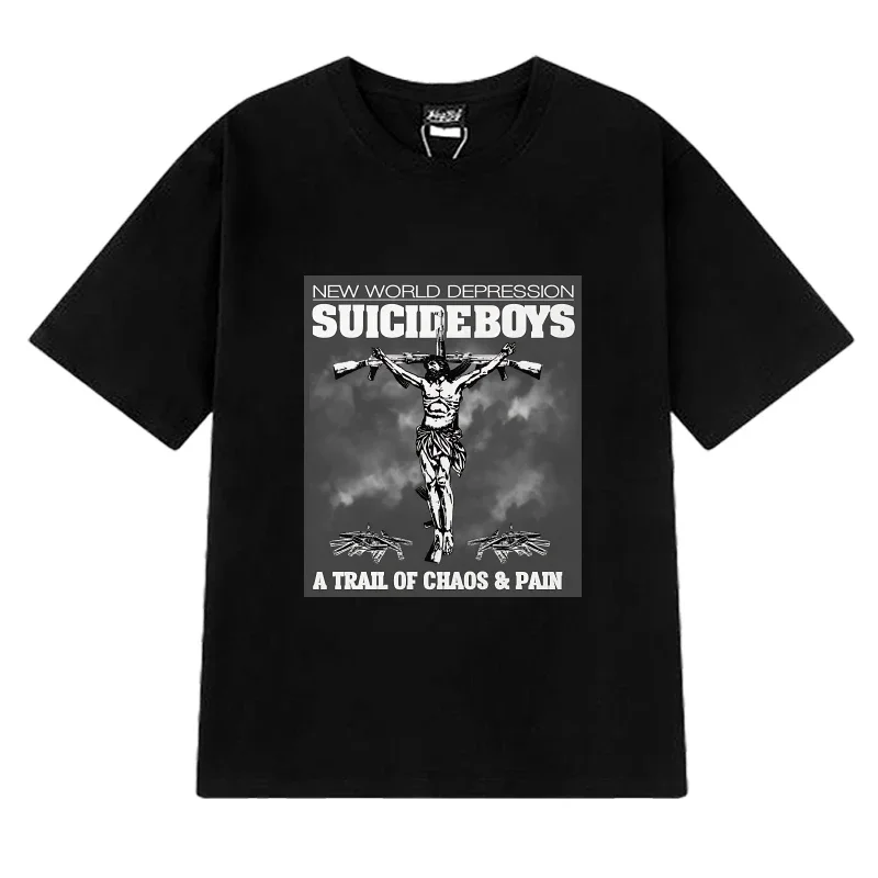Suicideboys G59 Новый альбом World Depression футболки для мужчин и женщин винтажная уличная