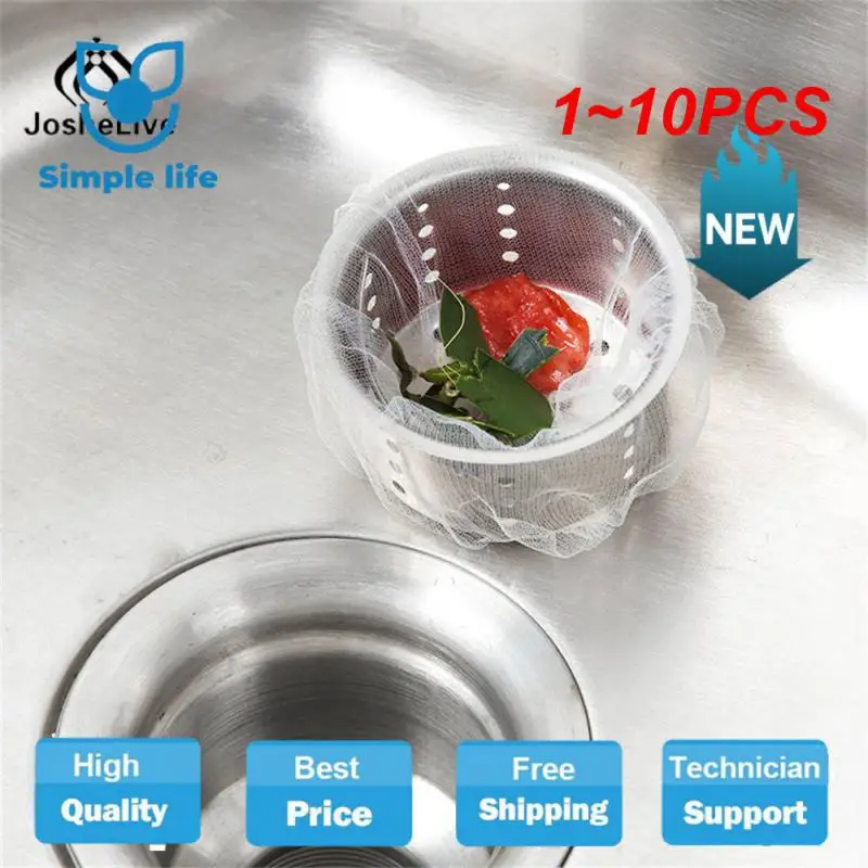 

1~10PCS Floor Drain Mesh Bag About 9*8cm Kitchen Sink Garbage Separation Wash Vegetables Floor Drain Kitchen Sink Accessories