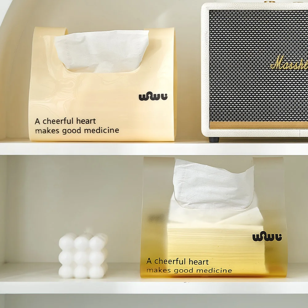 

Acrylic Tissue Boxes Home Decor Modern Style Living Room Table Ornaments Napkin Holder Simple Desktop Accessories for Interior