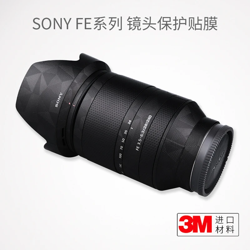 

For Sony 24-240 Lens Protection Film SONY24240 Sticker Carbon Fiber Full Cover 3M