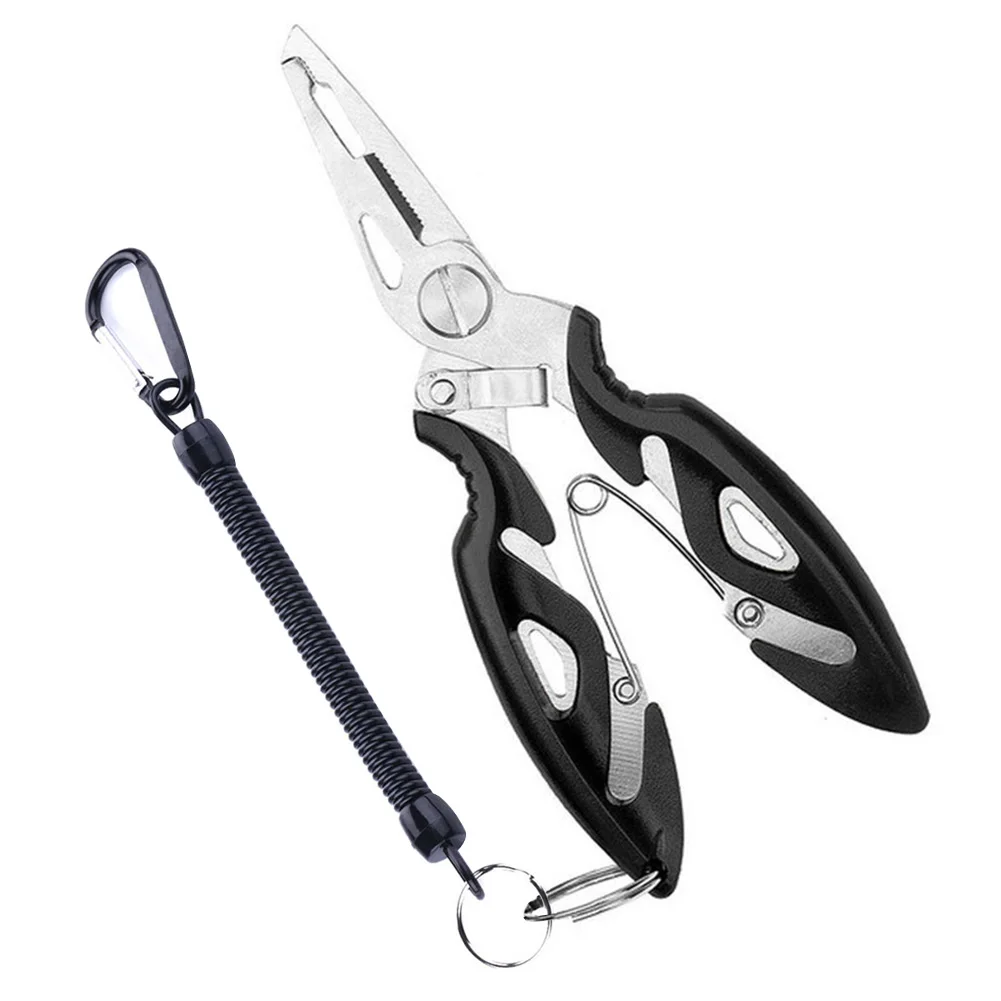 

Fishing Plier Scissor Braid Line Lure Cutter Hook Remover etc. Tackle Tool Cutting Fish Use Tongs Multifunction Scissors
