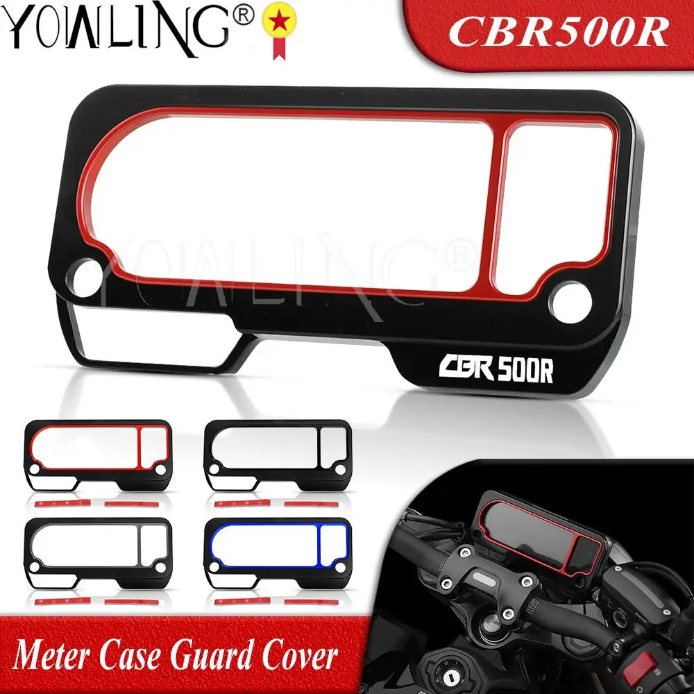 

Motorcycle ALUMINIUM Frame Screen Instrument Meter Case Guard Cover For Honda CBR500R CBR 500 R CBR500 R CBR 500R 2019 2020 2021