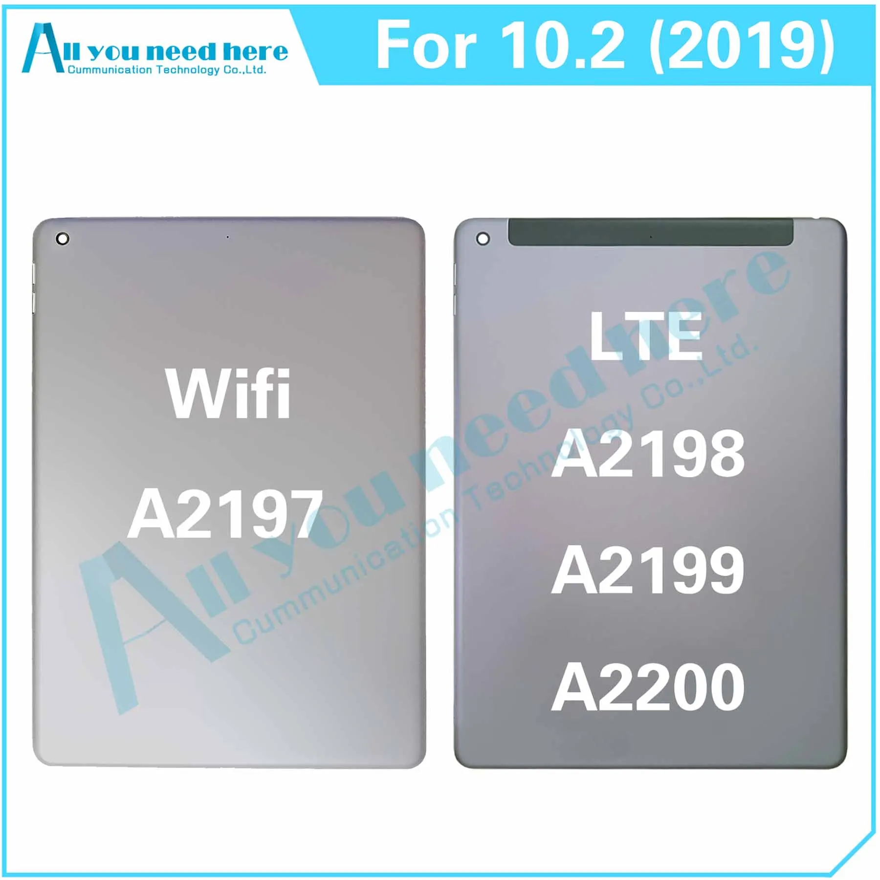 Задняя крышка батарейного отсека для 7-го поколения 10 2 (2019) A2197 A2198 A2199 A2200