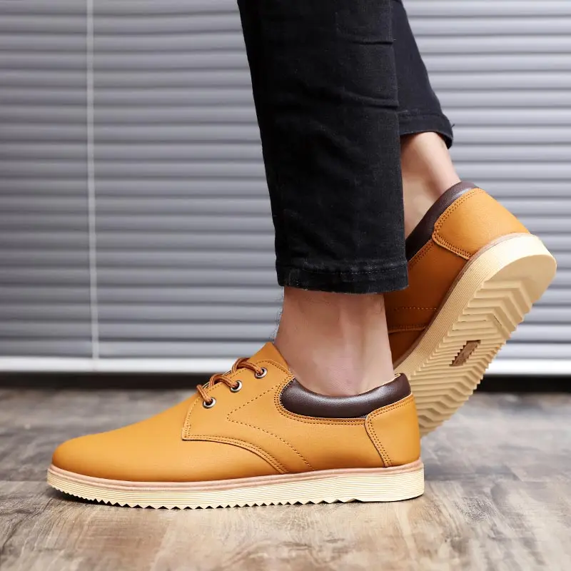

autumn PU leather Sports Man Shoes Large Size Sneakers For Men Oversize Indoor Sport Shoes Men Purple Running Shoes Boty