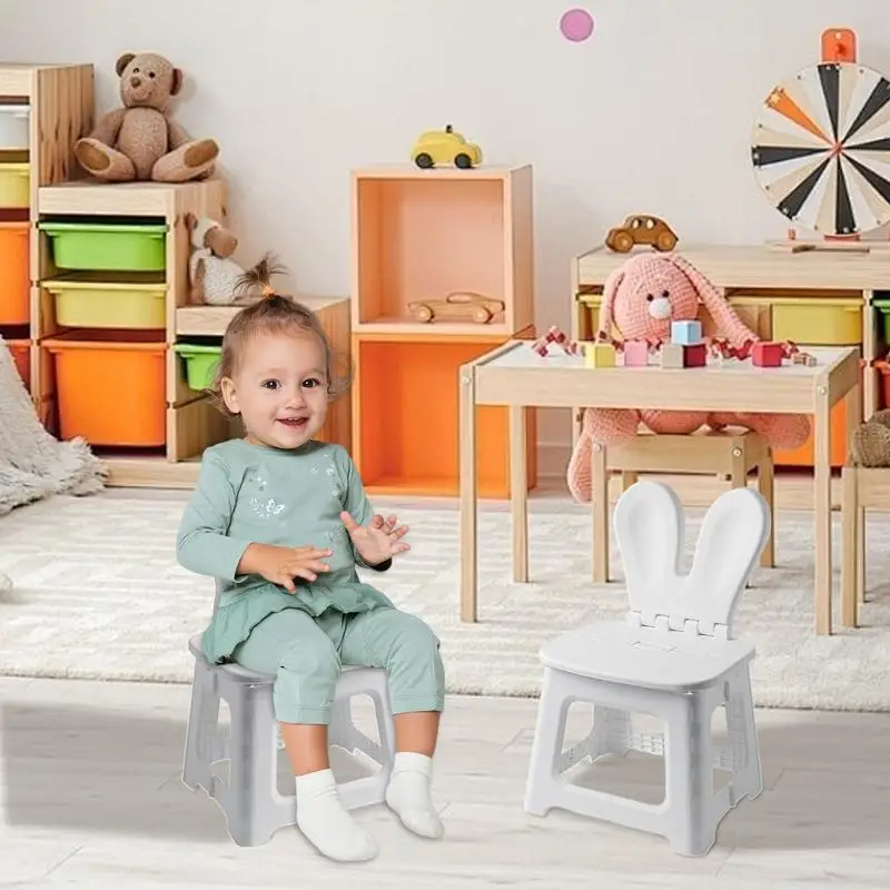 Детский табурет-ступенька детские складные стулья с милыми животными и