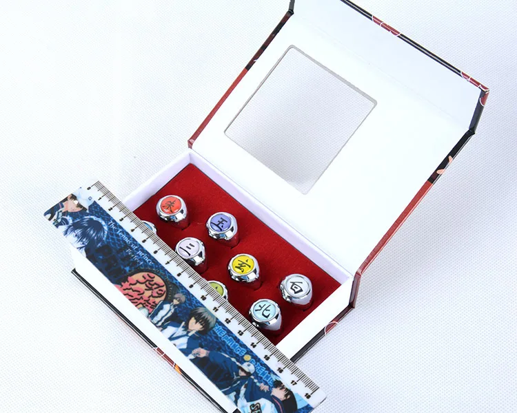 Akatsuki Member's Ring Pendant Sasori Itachi Hidan Deidara Pein Cosplay Prop Rings | Costume Props