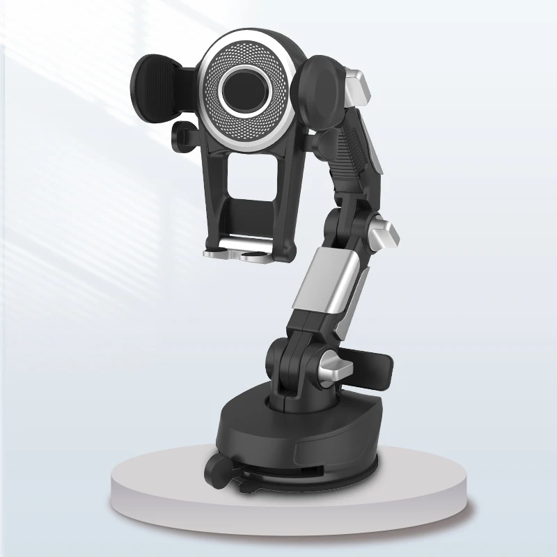 Truck Phone Mount Heavy Duty Phone Holder for Truck Dashboard Windshield, Compatible with All Smartphone, Commercial Truck Super