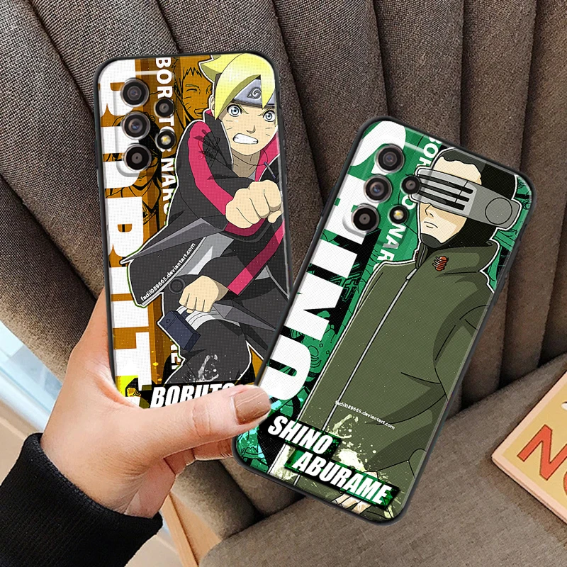 

Bandai NARUTO Comics For Samsung M11 M12 Phone Case Funda Soft Black Coque Liquid Silicon