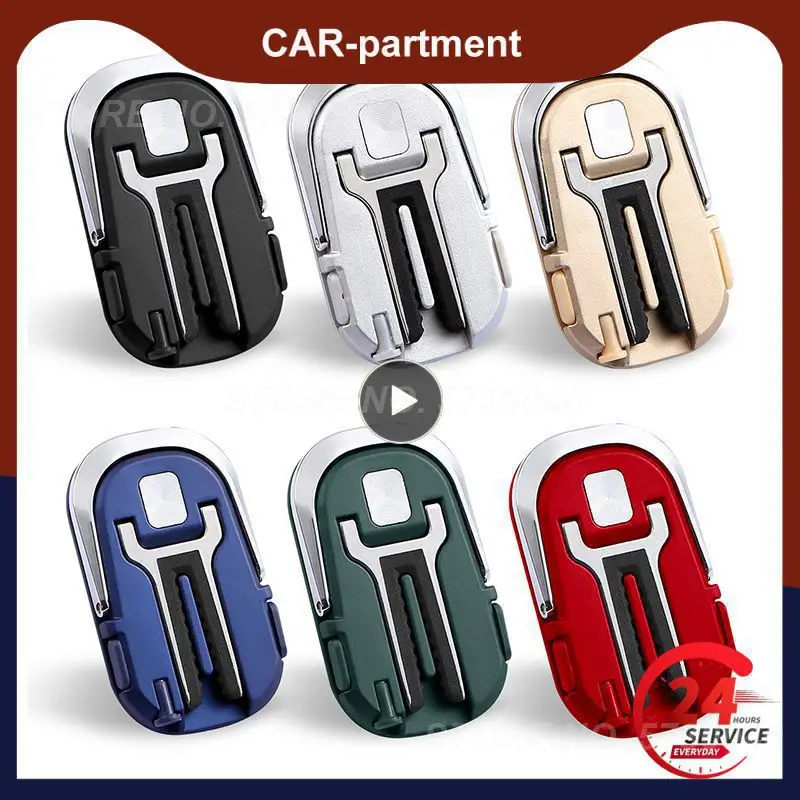 

1~10PCS Zinc Alloy Car Vent Cell Phone Holder Portable Universal Iphone Holder Car Accessories Car Holder Bracket