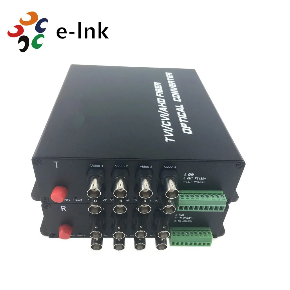 

8Ch 720P HDTVI-Волоконный конвертер для камеры 1MP HDTVI