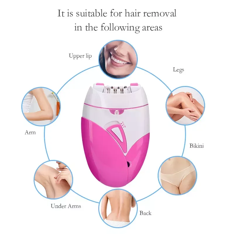 

NEW2023 in Epilator USB Charging Shaver Stainless Steel Blade Women Hair Remover Professional Painless Shaving Machine Rechargab