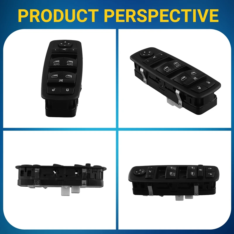 Электрический переключатель управления подъемом оконного стекла со стороны