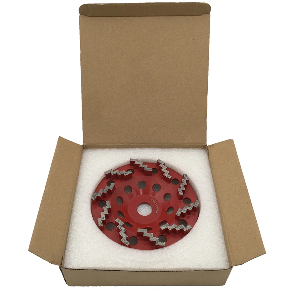 Ромбовидные сегменты GD89 зигзагообразные 6-дюймовый алмазный шлифовальный диск 22