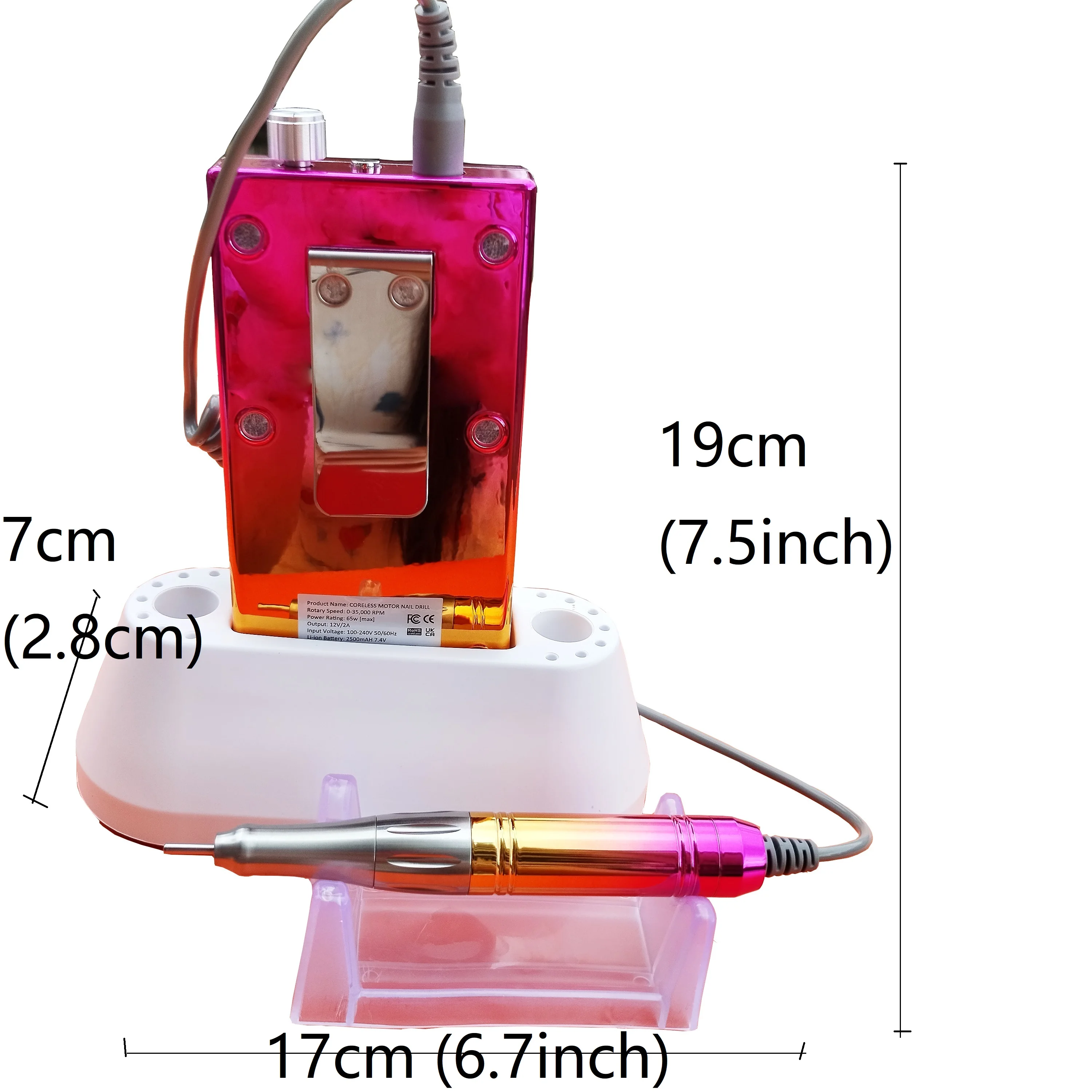 Аппарат для маникюра и полировки ногтей без сердечника 35 к 10 часов работы
