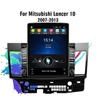 Автомобильный мультимедийный плеер, 2 Din, 2,5D, экран 9,7 дюйма, 4G, для Mitsubishi Lancer ex 2008-2015
