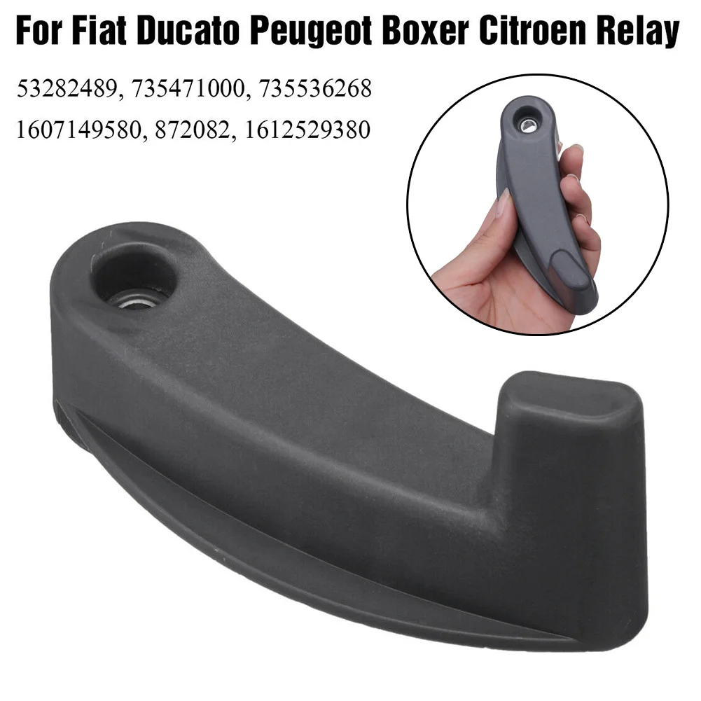 

1pc Rear Left Internal Door Handle For Fiat For Ducato Boxer Relay O6A2 735471000 Inner Door Handle Replacement