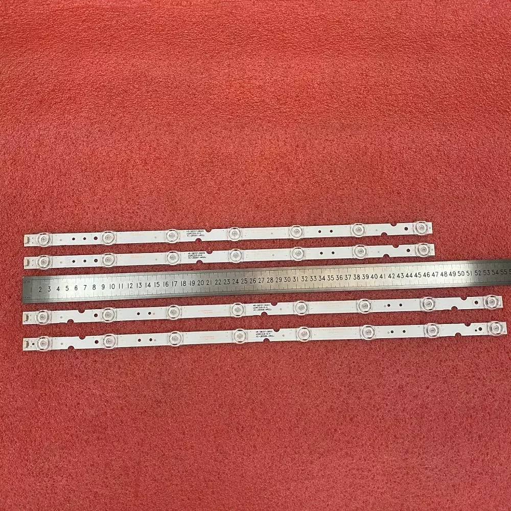 

4pcs LED Backlight strip For TCL 55P65US 55U3800C 55P65 55D6 55F6 55L2 55P8M 4C-LB5508-HR03J PF02J 55HR330M07B2 55HR330M08A2 V2