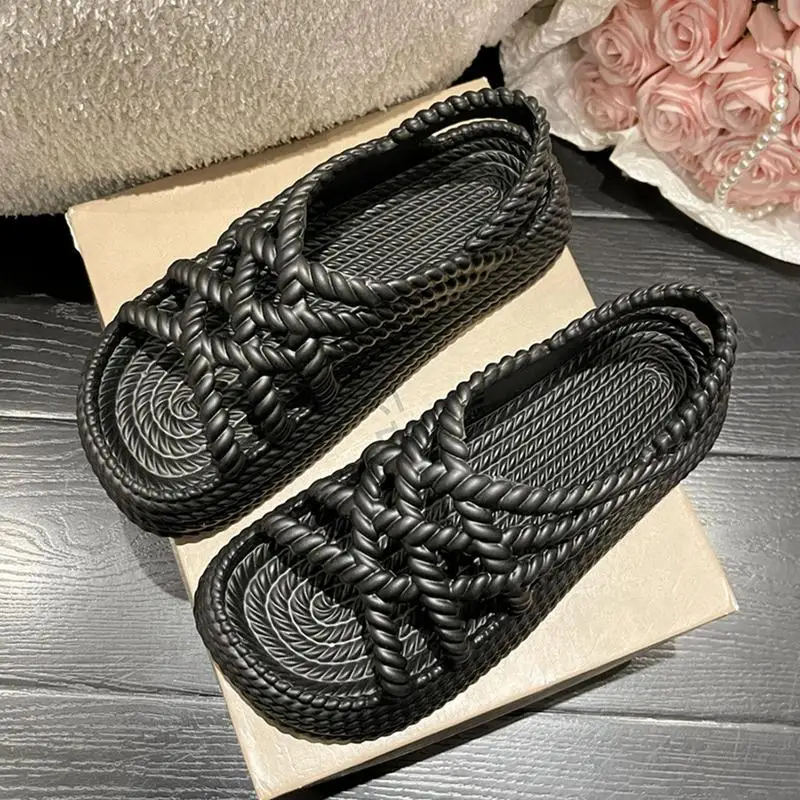 Pillow Slipper Indoor Slippers for Women Unisex Shower Bathroom Massage Foam Super Soft Non-Slip Quick Drying Thick Sole Sandals