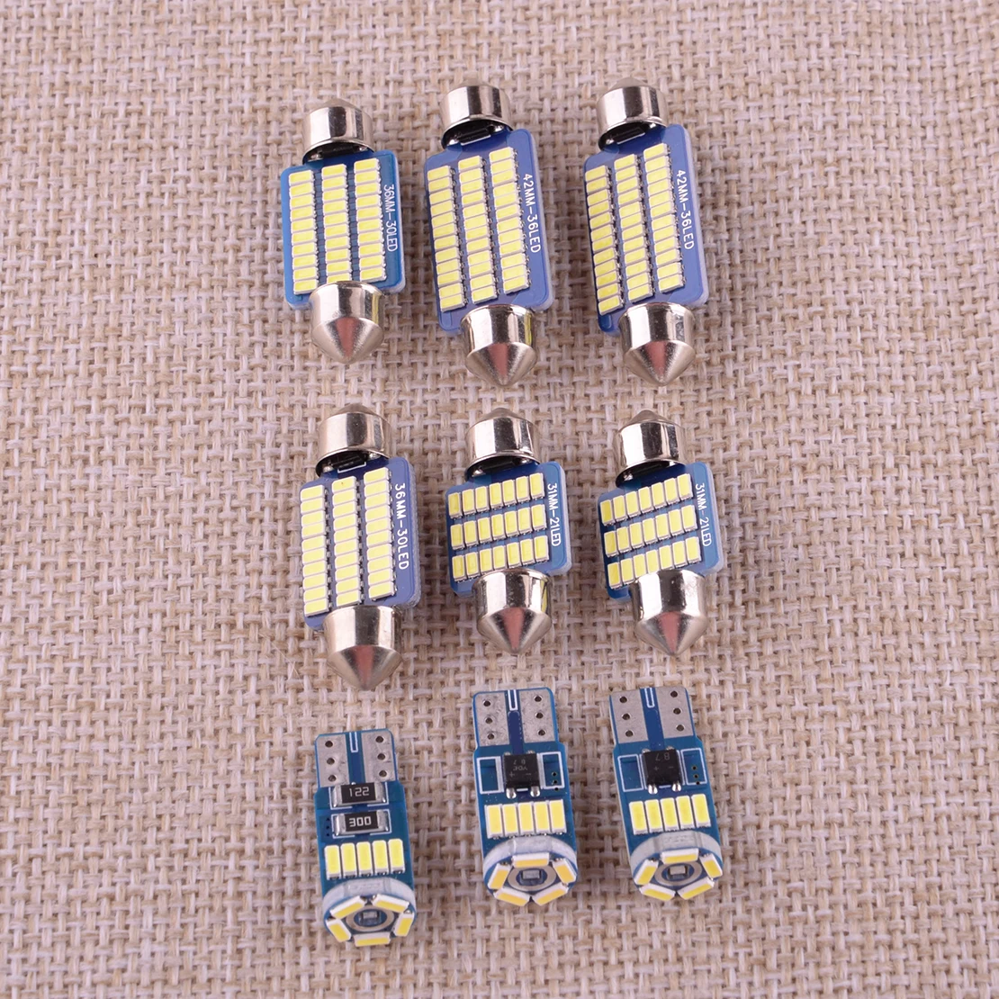 Белая интерьерная фотолампа фотоэлемент комплект для Lexus IS200 IS300 2005 2004 2003 2002 2001 DC 12V