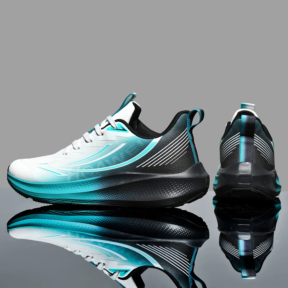 Мужские кроссовки из микрофибры цвет в ассортименте