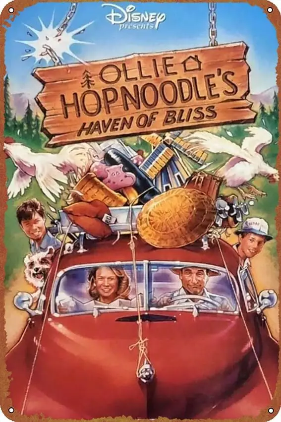 Винтажный оловянный плакат в стиле Олли хоплапши для дома сада бара ресторана