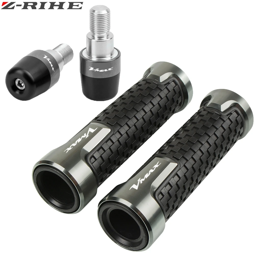 Мотоциклетные ручки руля с ЧПУ наконечники заглушка слайдер ручка для Yamaha V-MAX VMAX