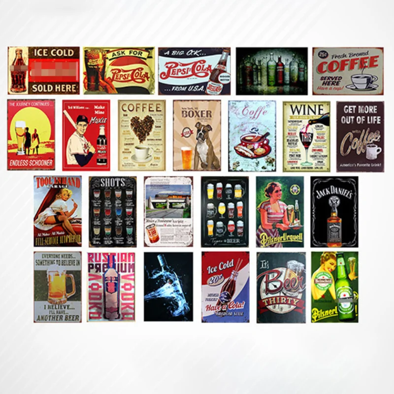 

Пивной брендовый винтажный металлический знак оловянные дощечки, декоративные таблички, Настенный декор, бар, паб, гараж, лофт, мужская пещера, домашние Декорации для гостиной