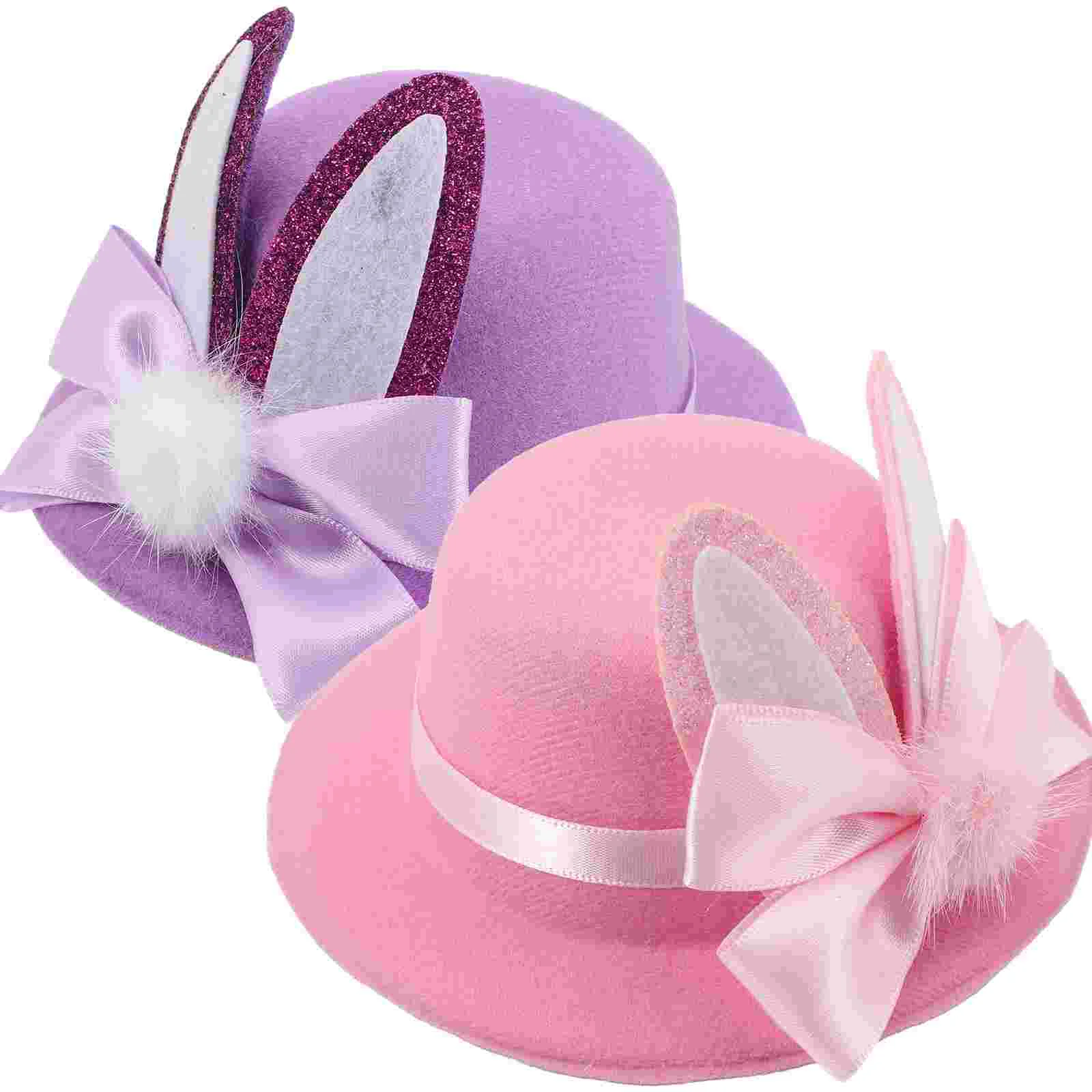 

Hat Easter Hair Bunny Rabbit Costume Barrettes Headdress Accessories Partyclip Ears Clips Shaped Rabbits Animal Topper Headwears