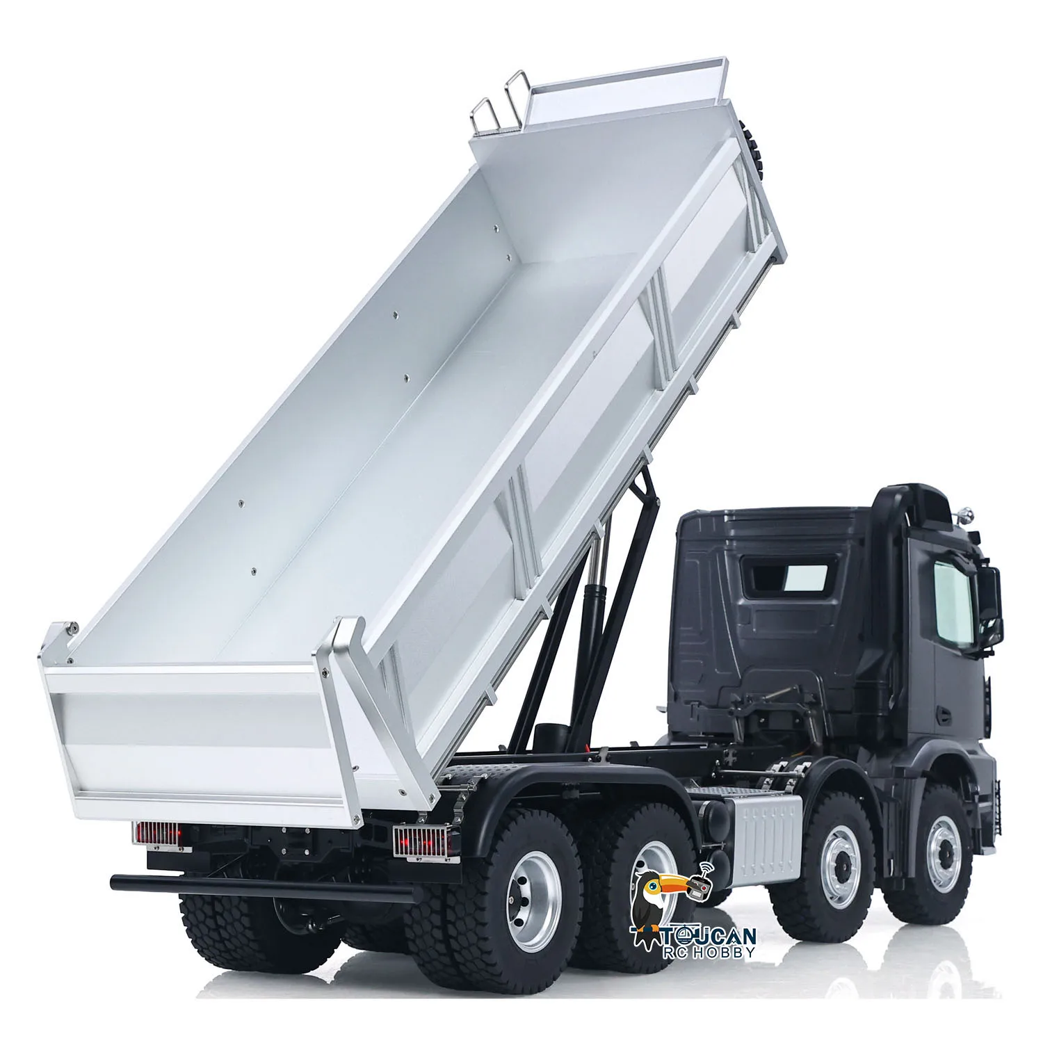 Радиоуправляемый самосвал Kabolite 5703 114 (8*8), готовый к запуску, с подсветкой и звуком, модель для взрослых (art.: 3920d8ea19698) - 3920d8ea19698