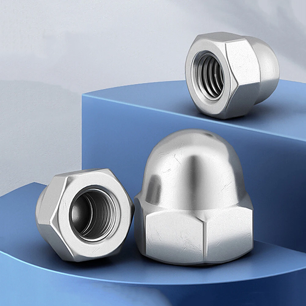 2/5 шт. колпачки для купольных гаек из нержавеющей стали