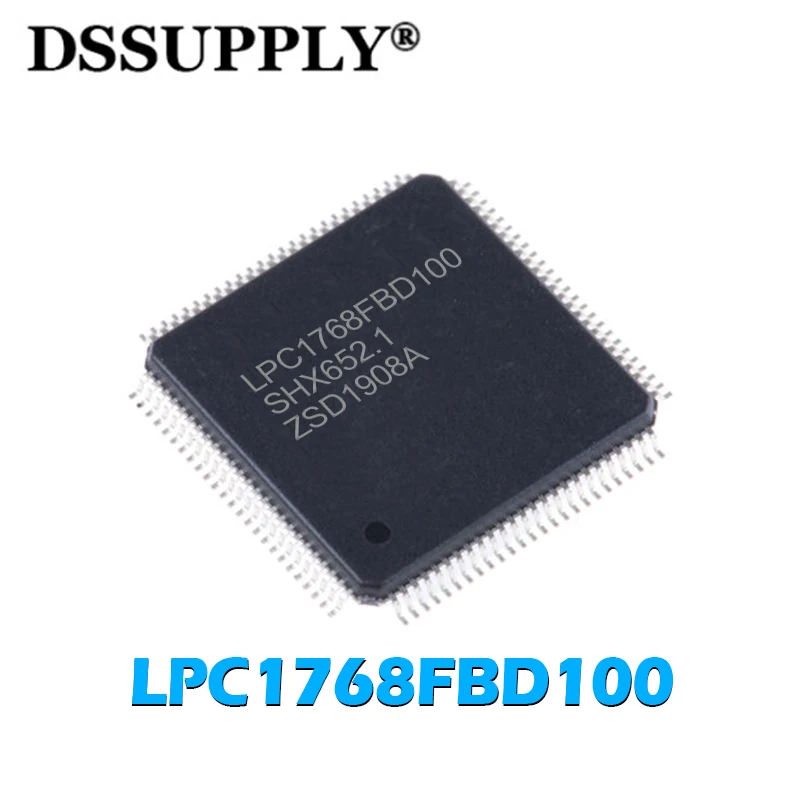 

5PCS New Original LPC1768FBD100 LQFP-100 LPC1768 LPC1768FBD MCU Microcontroller Memory Chip Electronic Parts