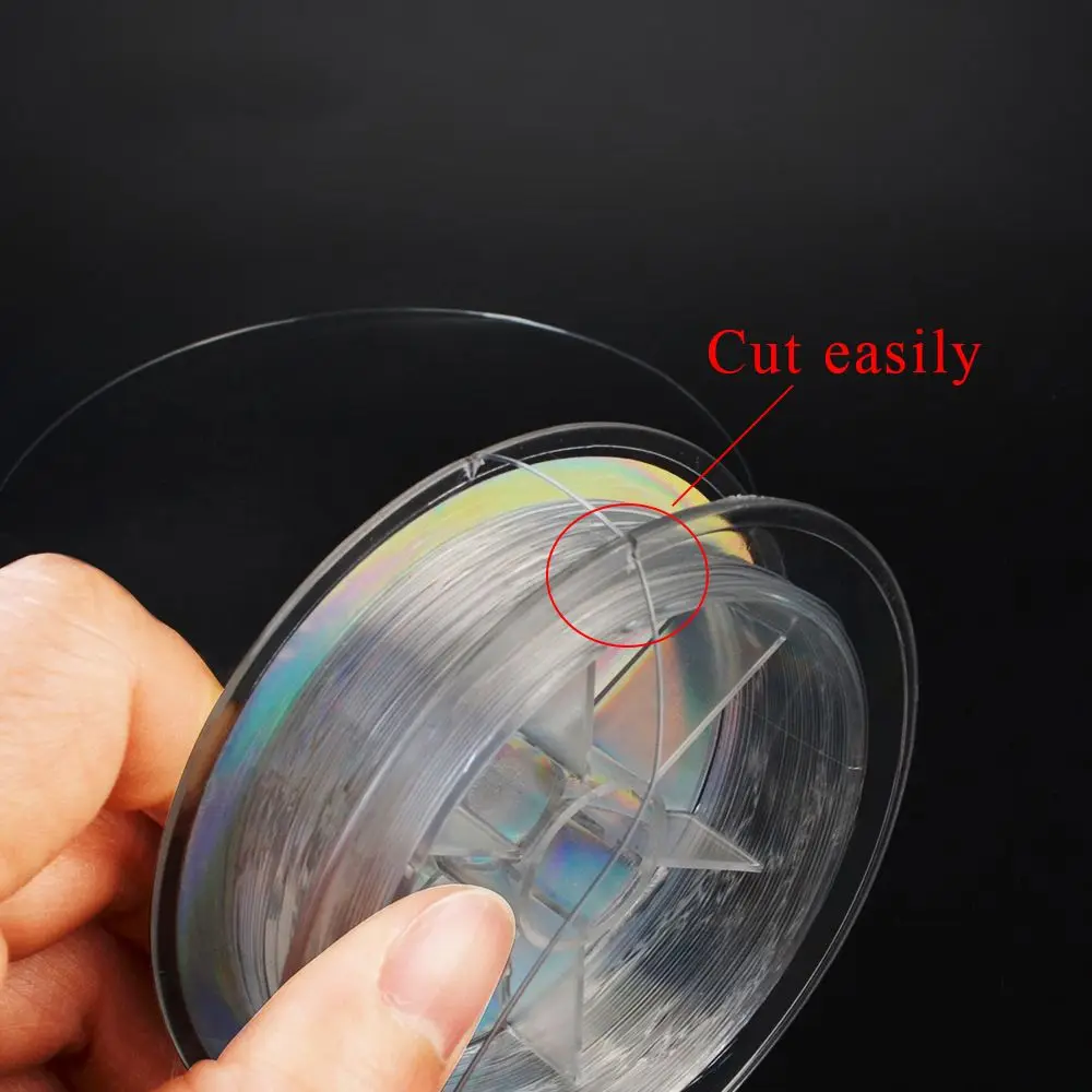 Рыболовная леска из углеродного волокна с фторуглеродным покрытием однонитевая