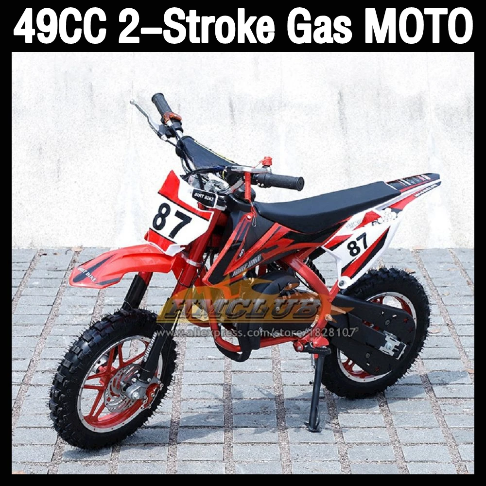49 50 CC 2-тактный квадроцикл Внедорожный мотоцикл Маленький миниатюрный